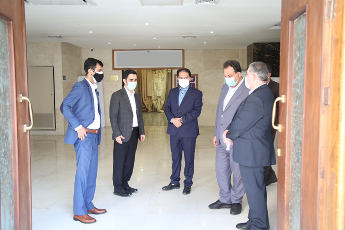 بازدید مدیر عامل گروه مالی بانک از آبشار و المپیک اردیبهشت 1400