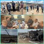 بازدید معاون فنی و اجرایی و پرسنل فنی شرکت سرمایه گذاری مسکن شمال از پروژه نیاوران گرگان