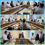 برگزاری جلسه دکتر باکری مدیرعامل شرکت سرمایه گذاری مسکن شمال با معاونان و پرسنل فنی و اجرایی شرکت