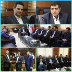 دیدار دکتر باکری مدیرعامل شرکت سرمایه گذاری مسکن شمال و معاونان شرکت با دکتر رمضانپور رییس سازمان نظام مهندسی ساختمان