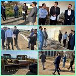 بازدید معاونان شرکت سرمایه گذاری مسکن شمال از پروژه نیاوران گرگان